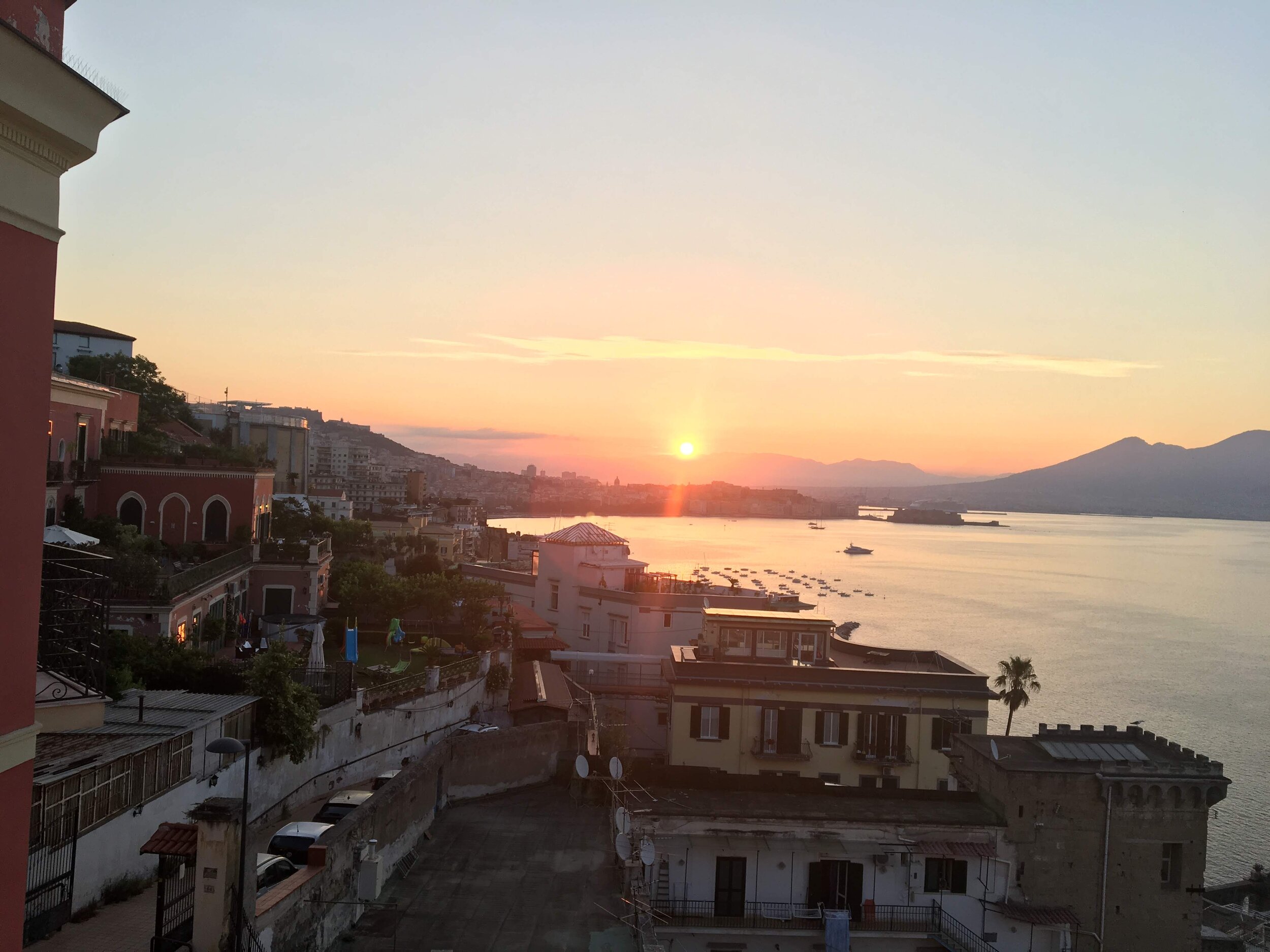 In the stillness of the dawn – Naples, Italy