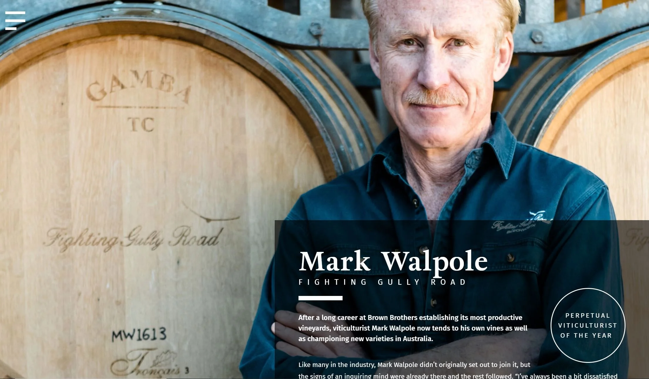 What is Caz Drinking? 2018 Fighting Gully Road Sangiovese