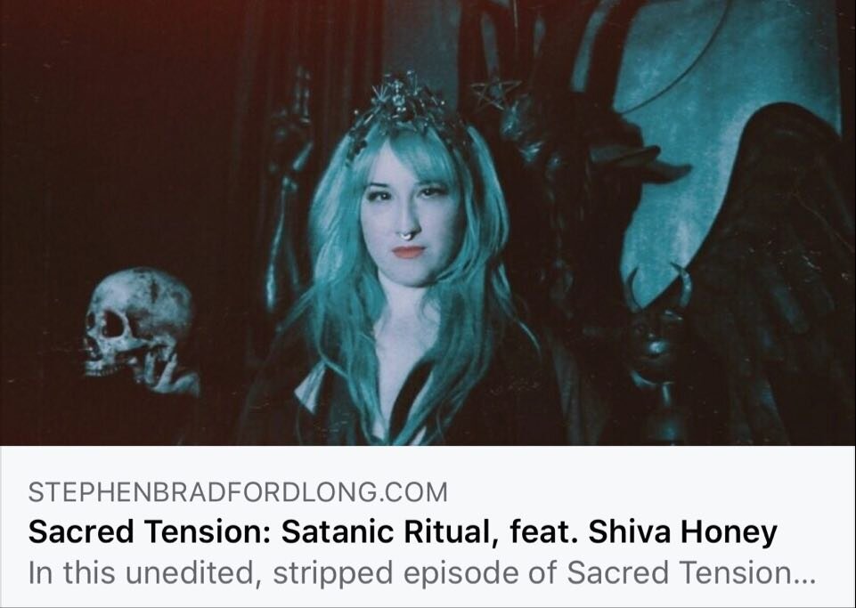 Shiva discusses The Devil's Tome with Stephen Bradford on Sacred Tension