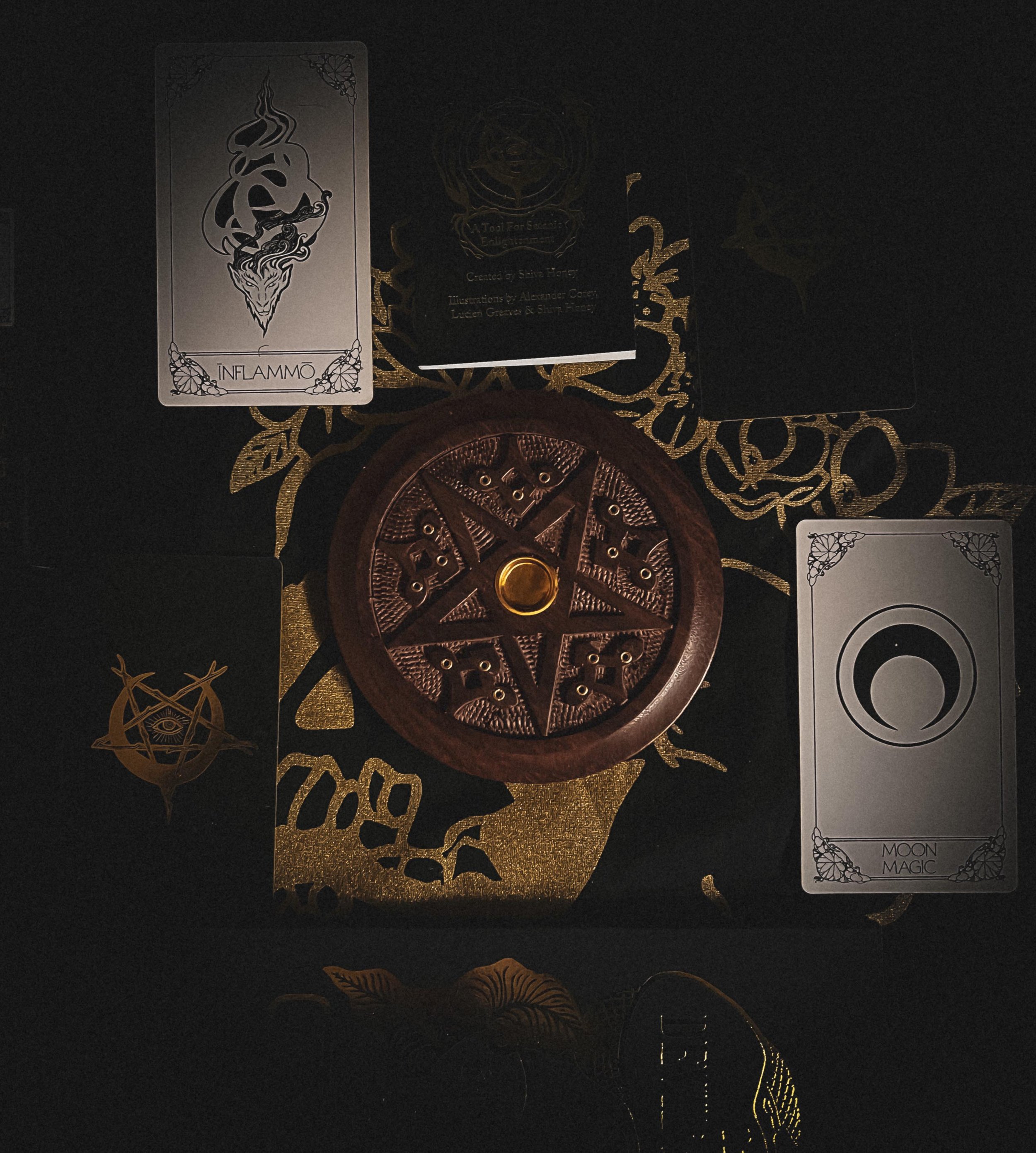 Pentagram Incense Burner