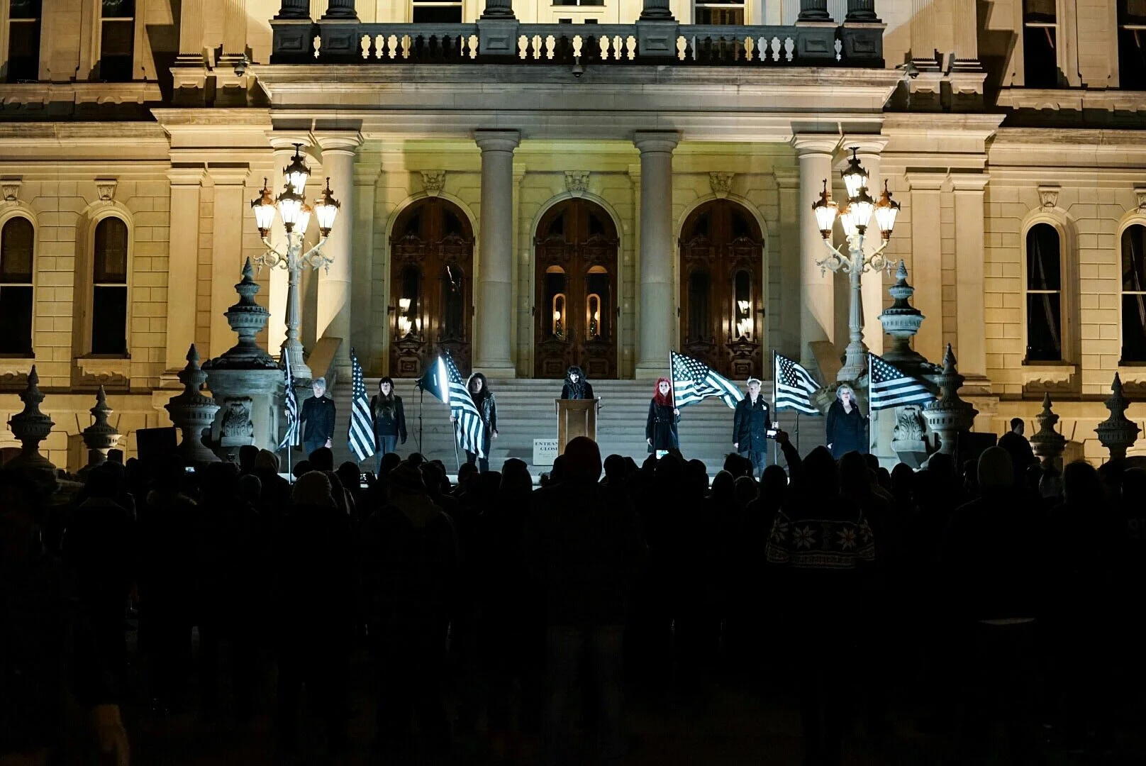 Satanic Ceremony at Lansing State Capitol