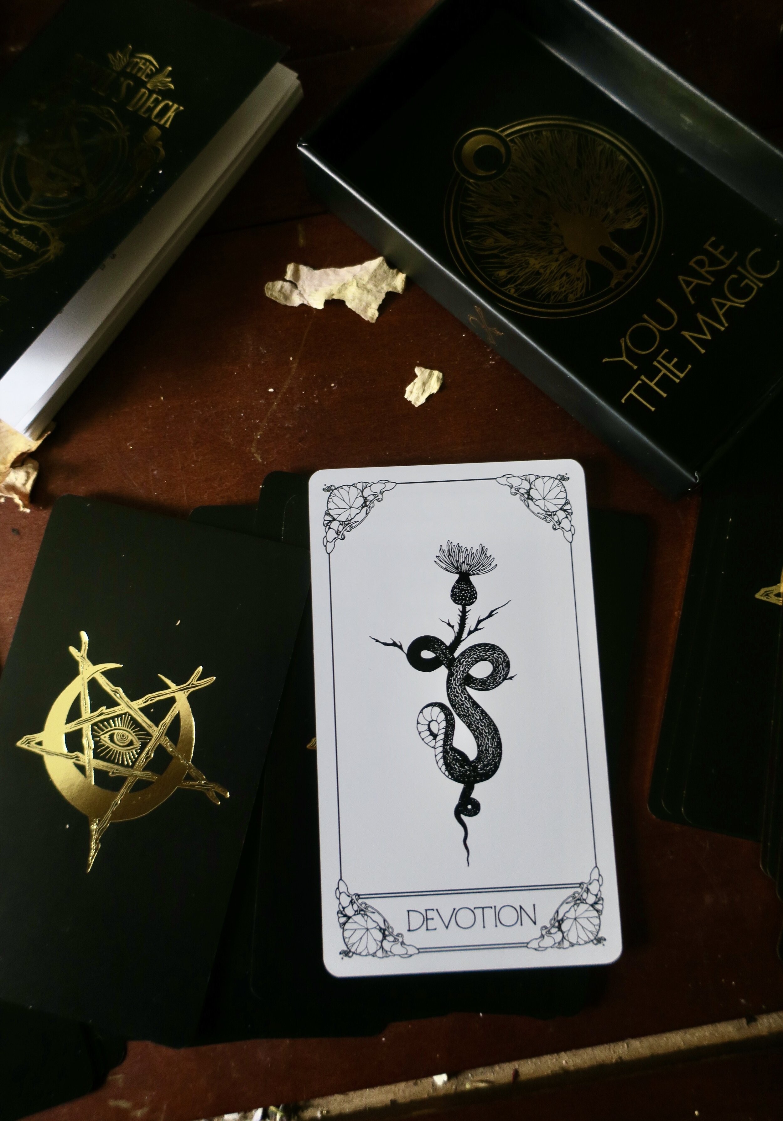 Image of the Devotion card from The Devil's Deck