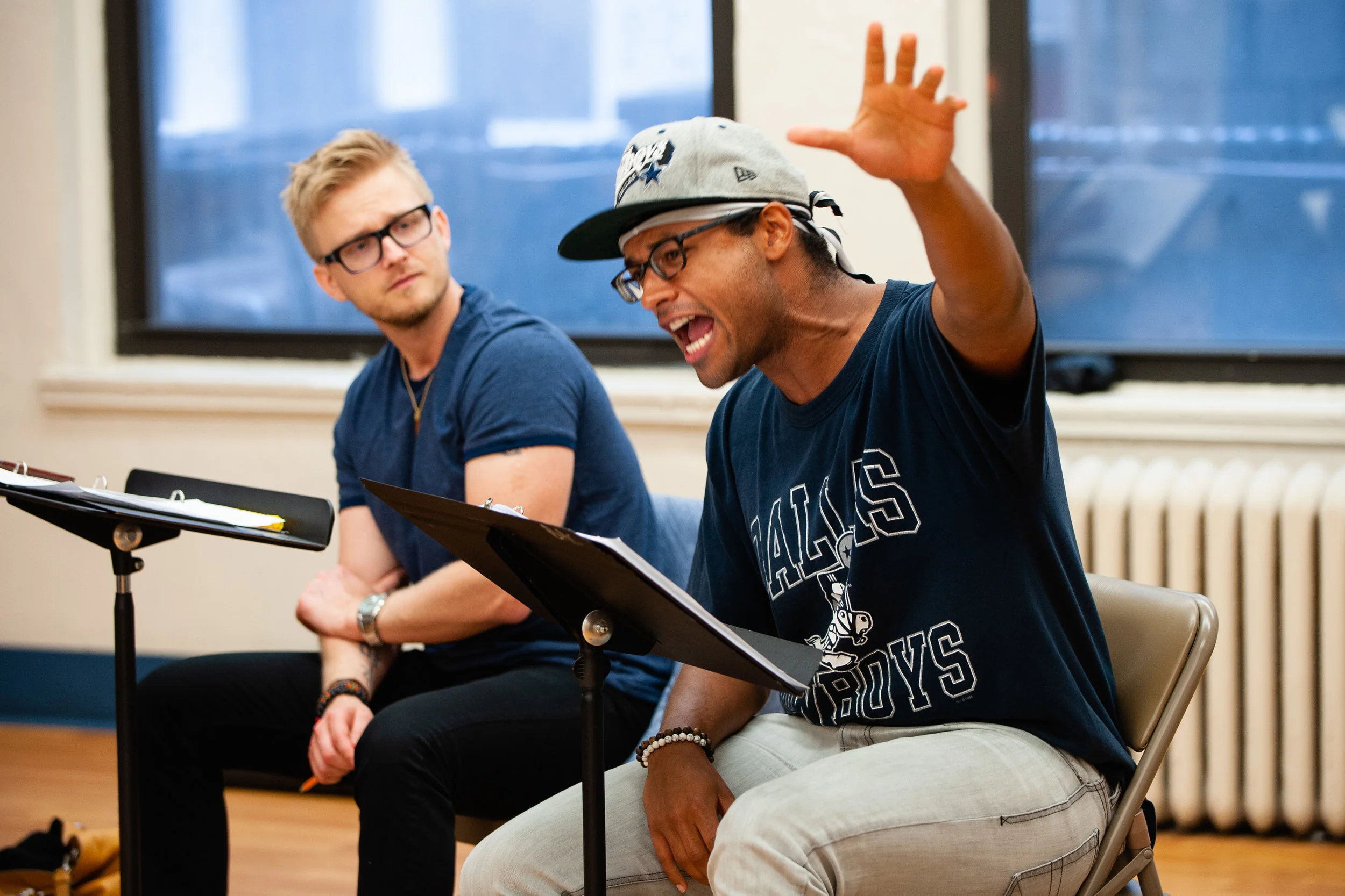 Rehearsals at Pearl Studios NYC