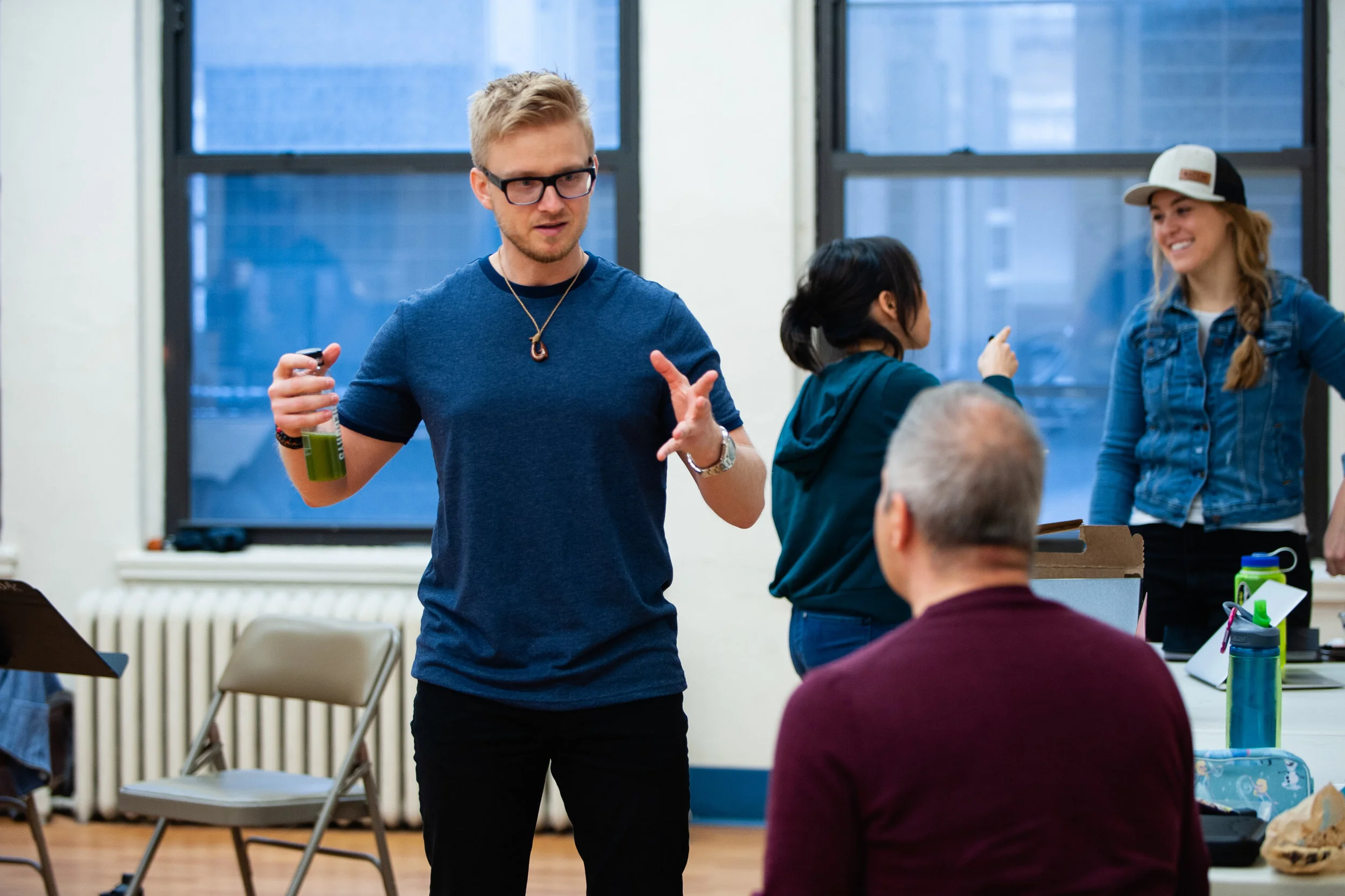 Rehearsals at Pearl Studios NYC