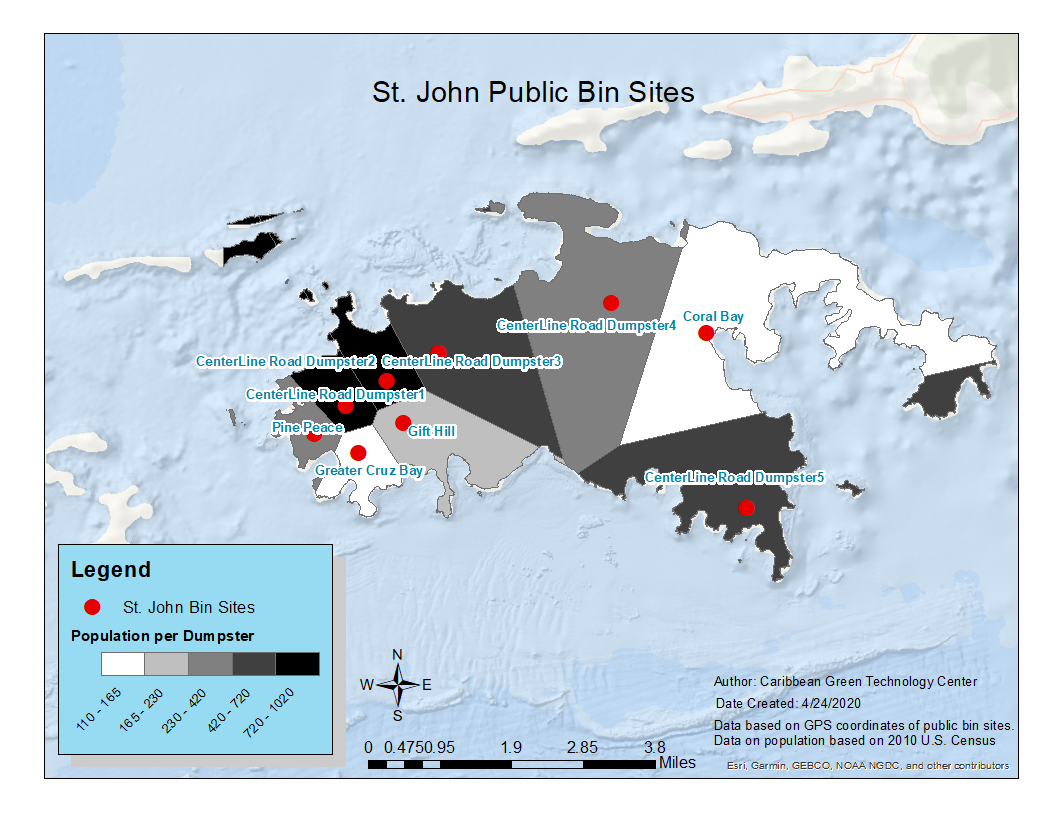 St. John Public Bin Sites