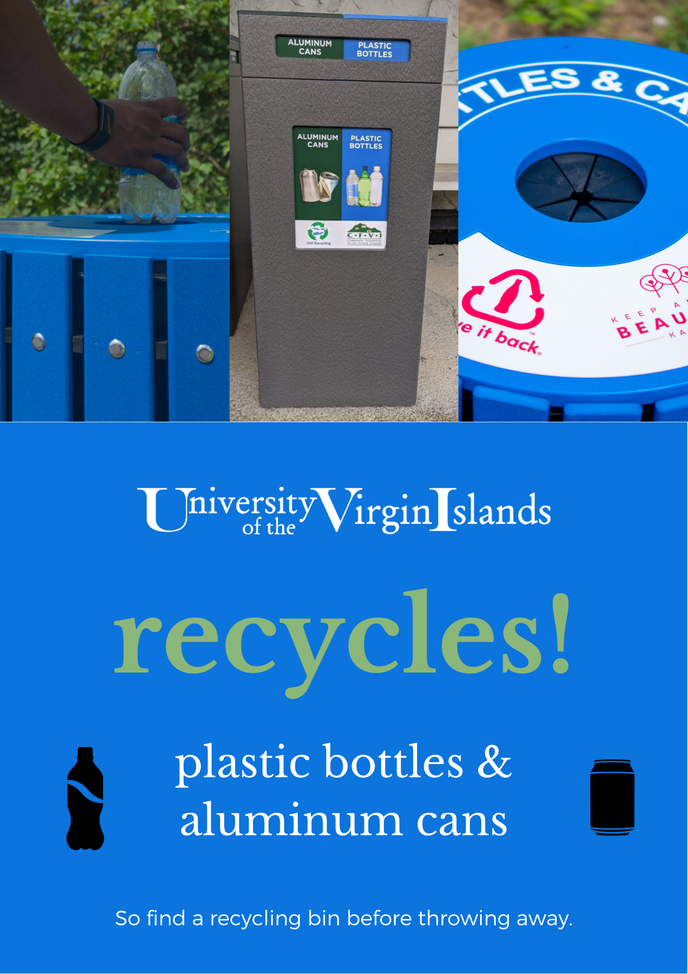 UVI recycles!