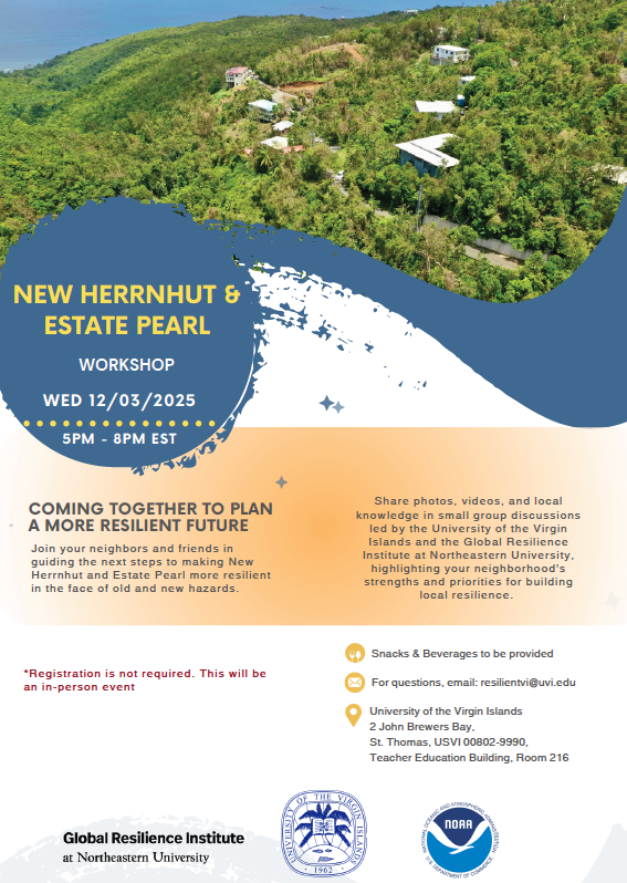 Estates New Herrnhut and Pearl Community Workshop
