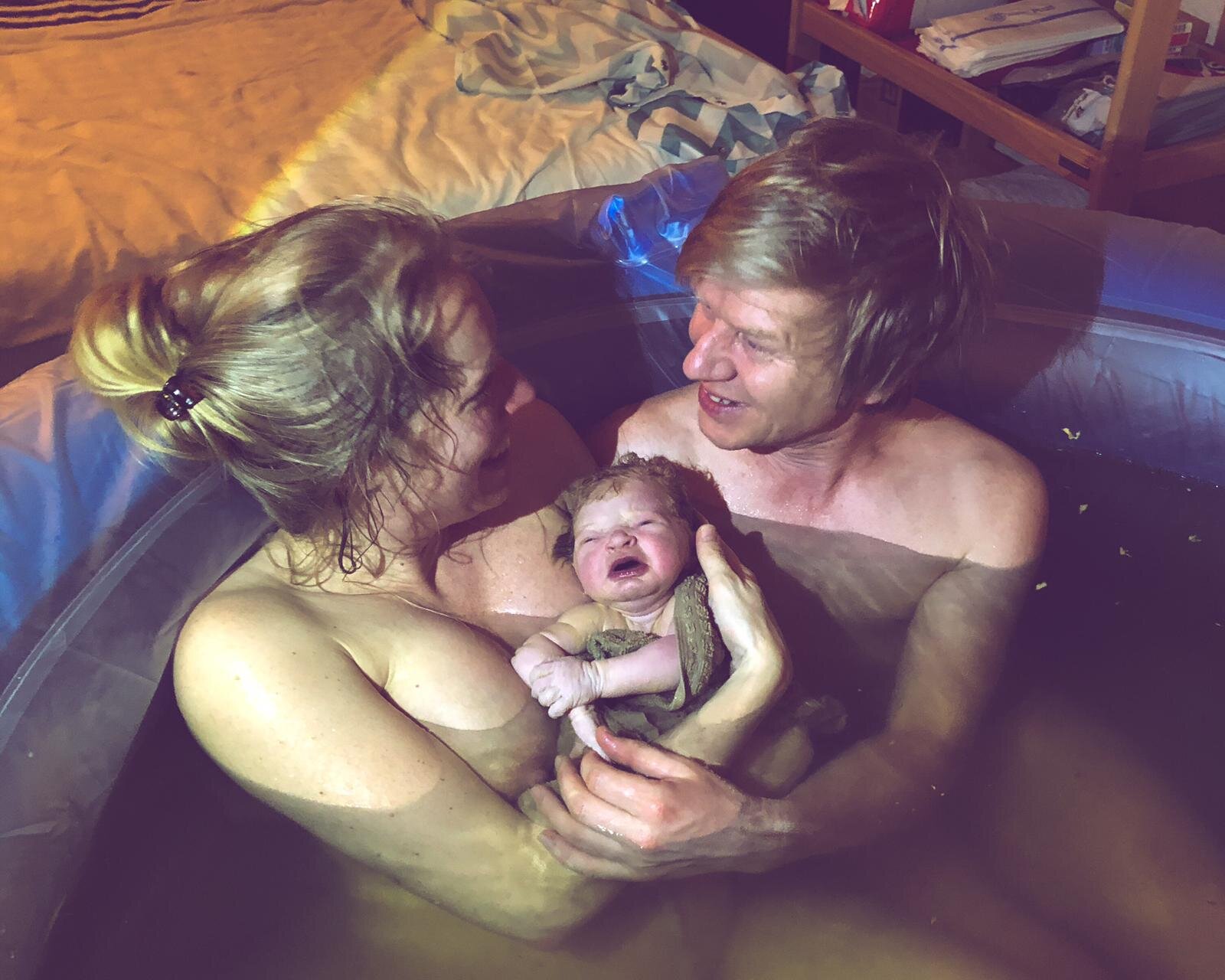 Water Birth — Dublin Homebirth