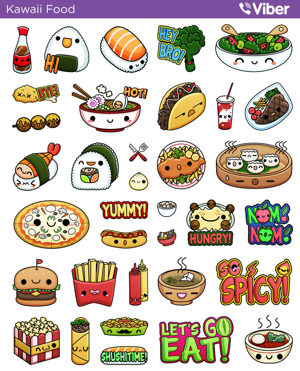 Cute Characters: Kawaii Food - Super Cute Kawaii!!