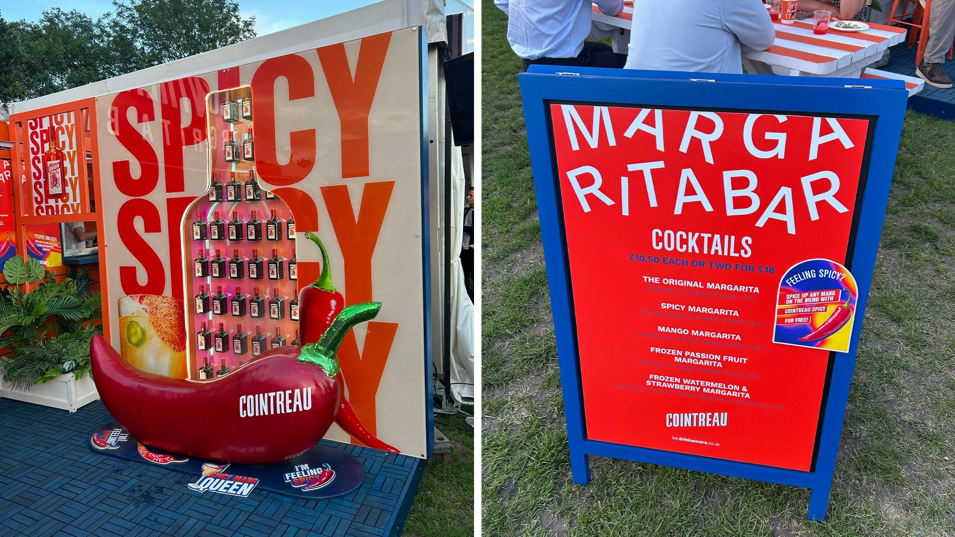 Cointreau New SKU Stand