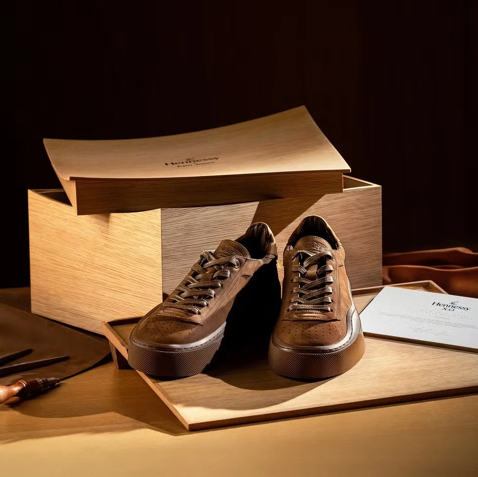 Hennessy XO with Kim Jones &amp; Dior collab on Trainers