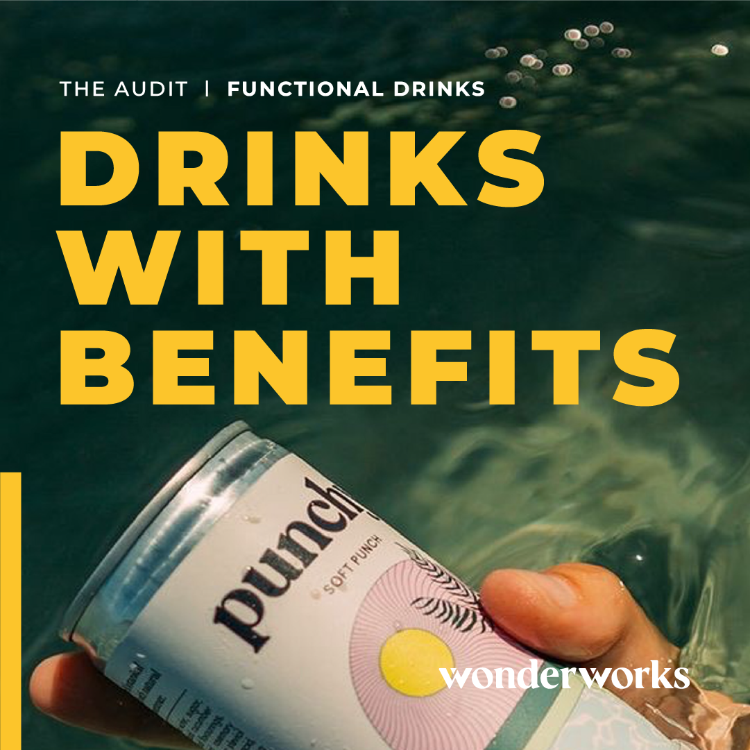 DRINKS WITH BENEFITS | FUNCTIONAL DRINKS