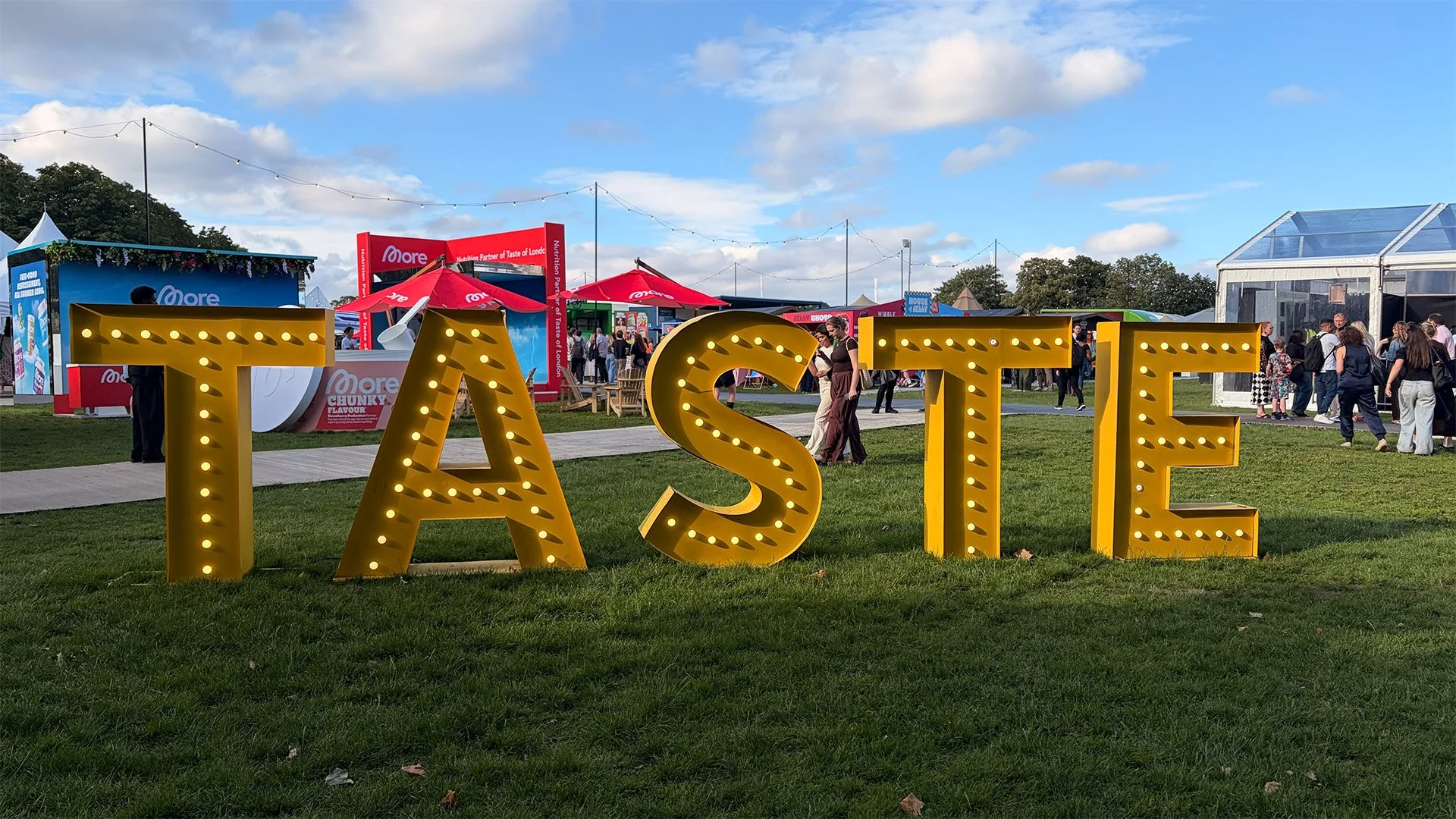 Taste of London '26 Signage