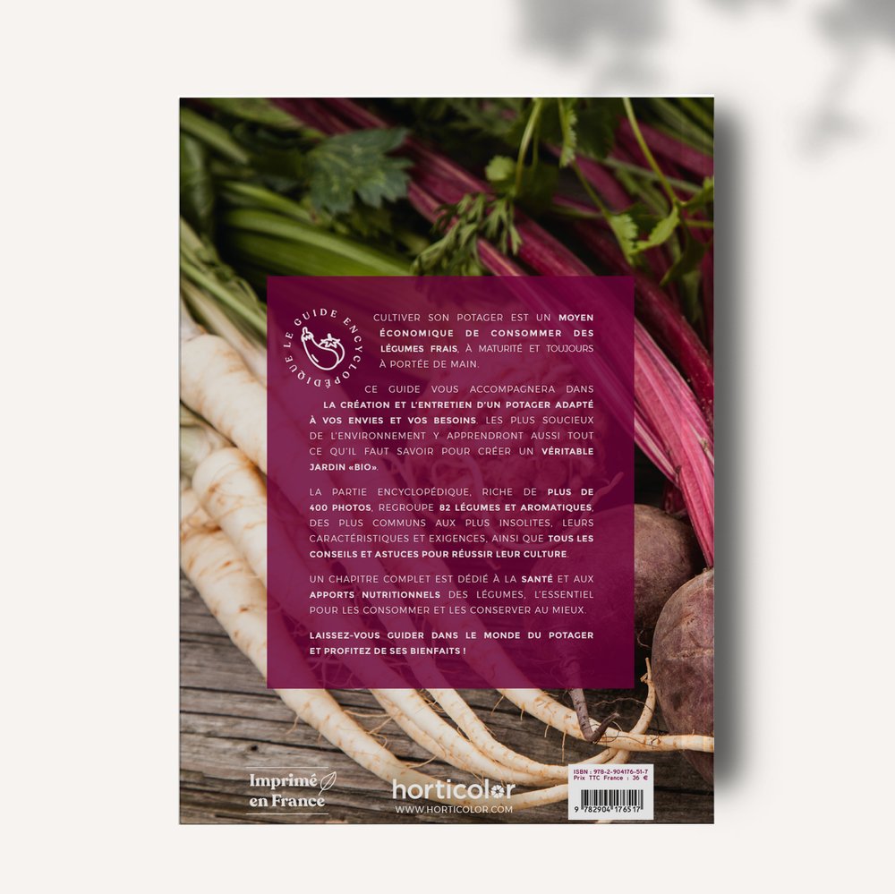 Le Potager de la graine à l'assiette - horticolor - 9782904176289 - Livre 