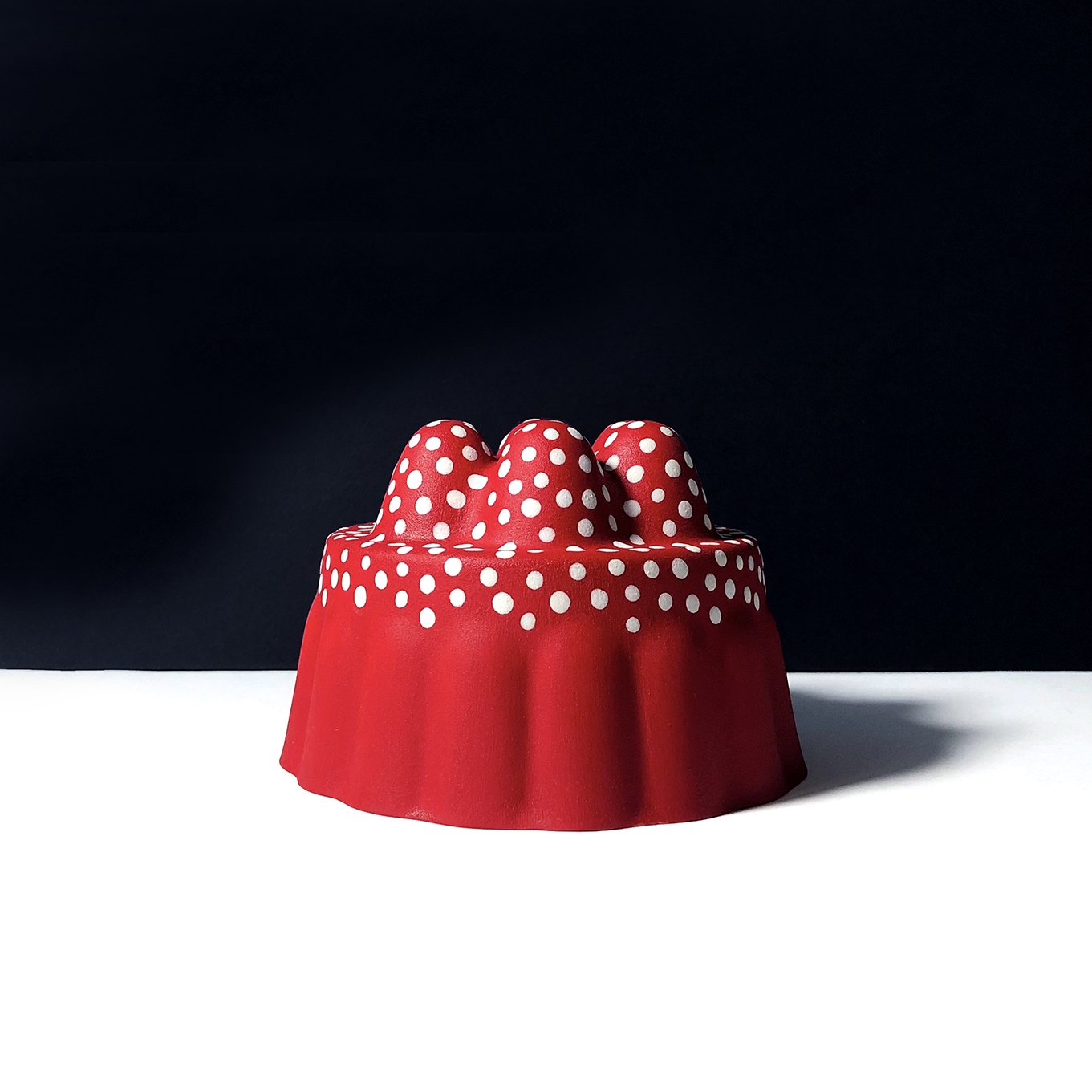 red and white spotted jelly No.5 
