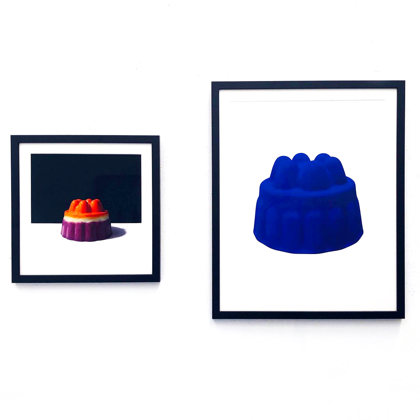 limited edition giclee prints - 'If Rothko made a Jelly' and 'After Yves' 