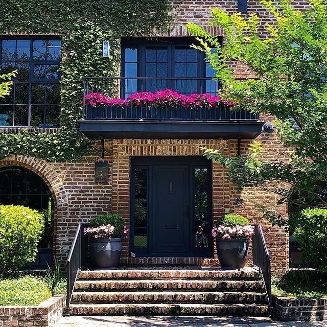 I clicked my heels......so happy to be home. #charleston #gardens #flowers #summer #preservation #warehouse #cotton