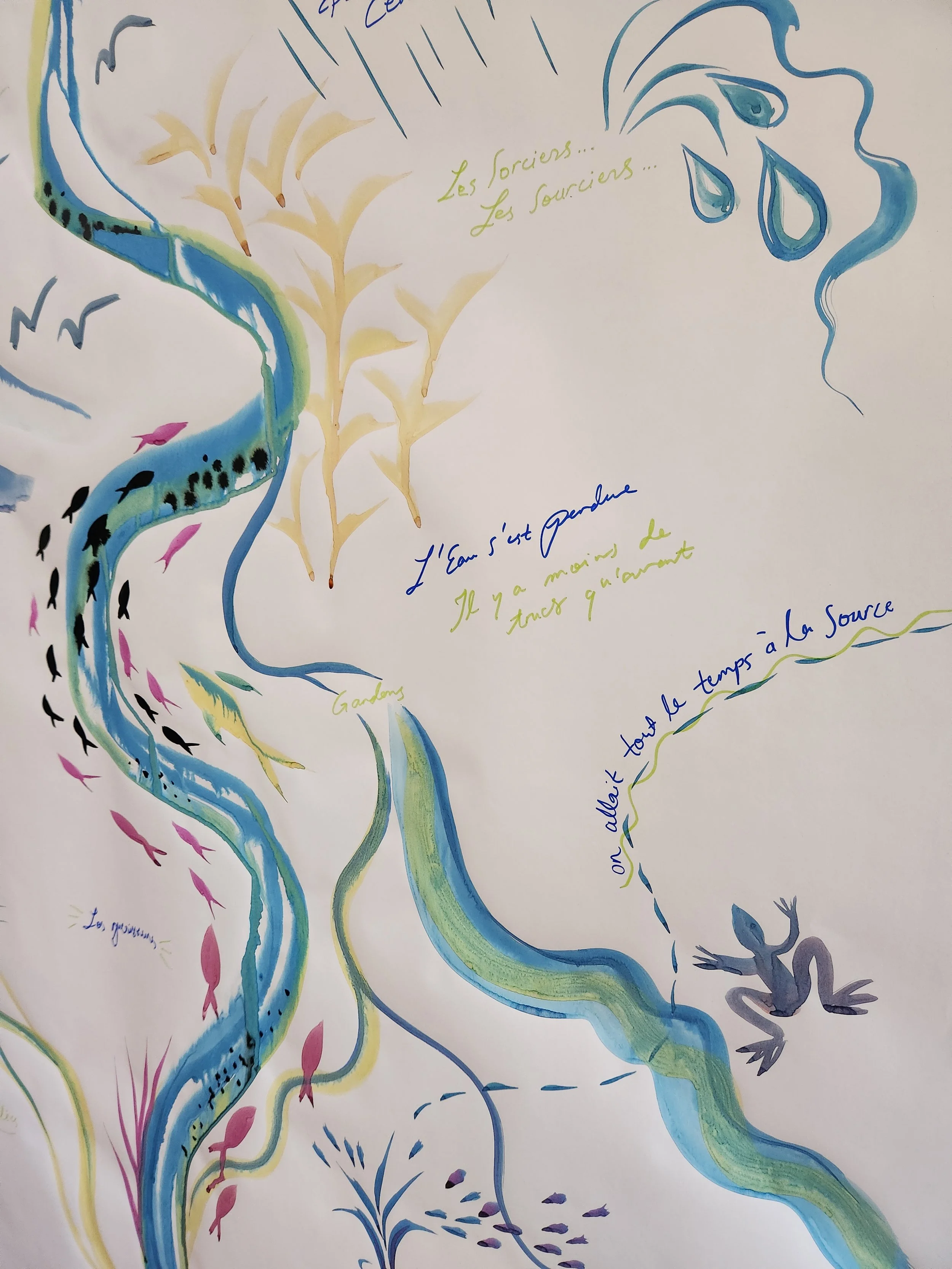 Petit ruisseau de Nantes à Cévennes