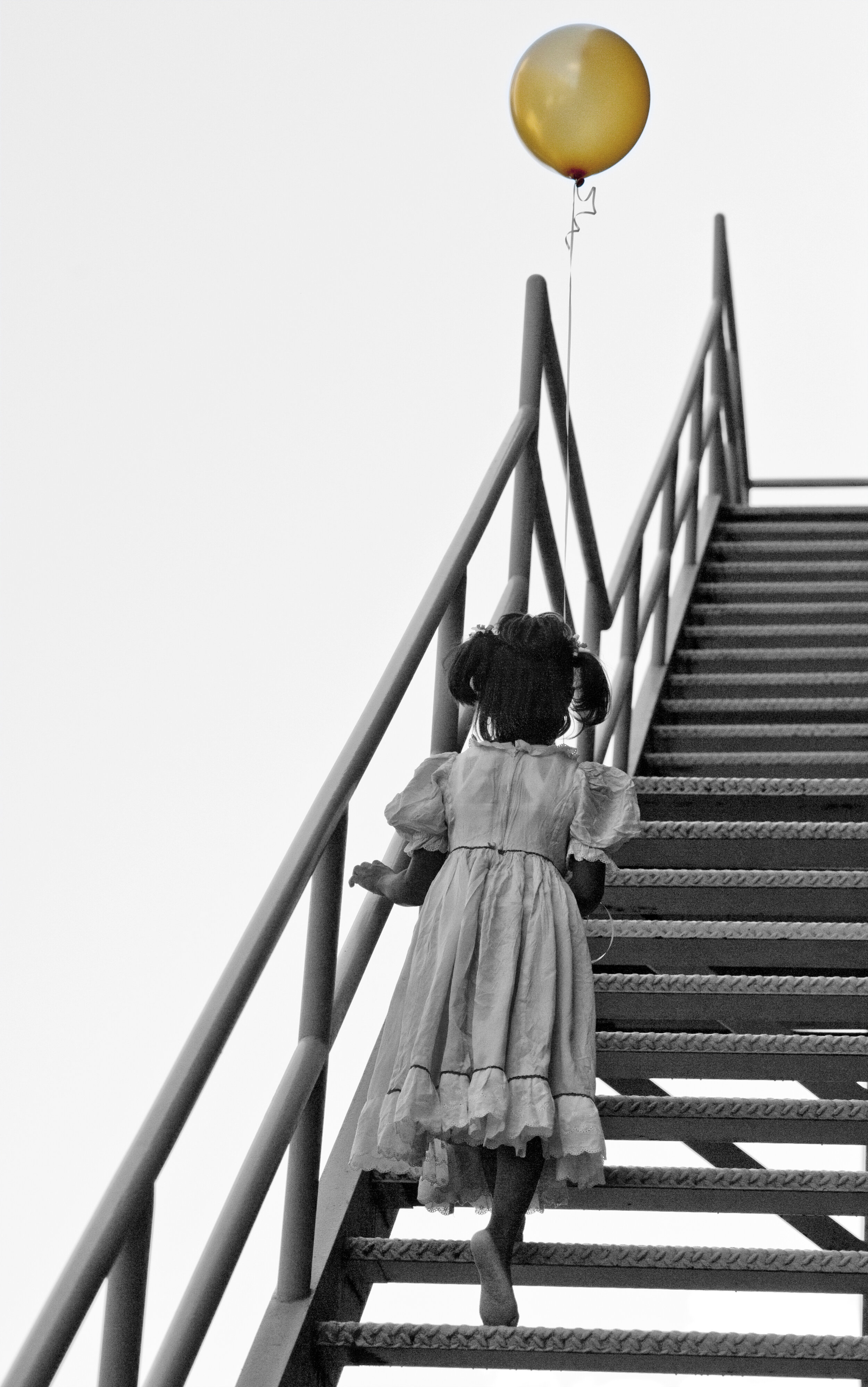Diana Greene Girl on Stairway.jpg
