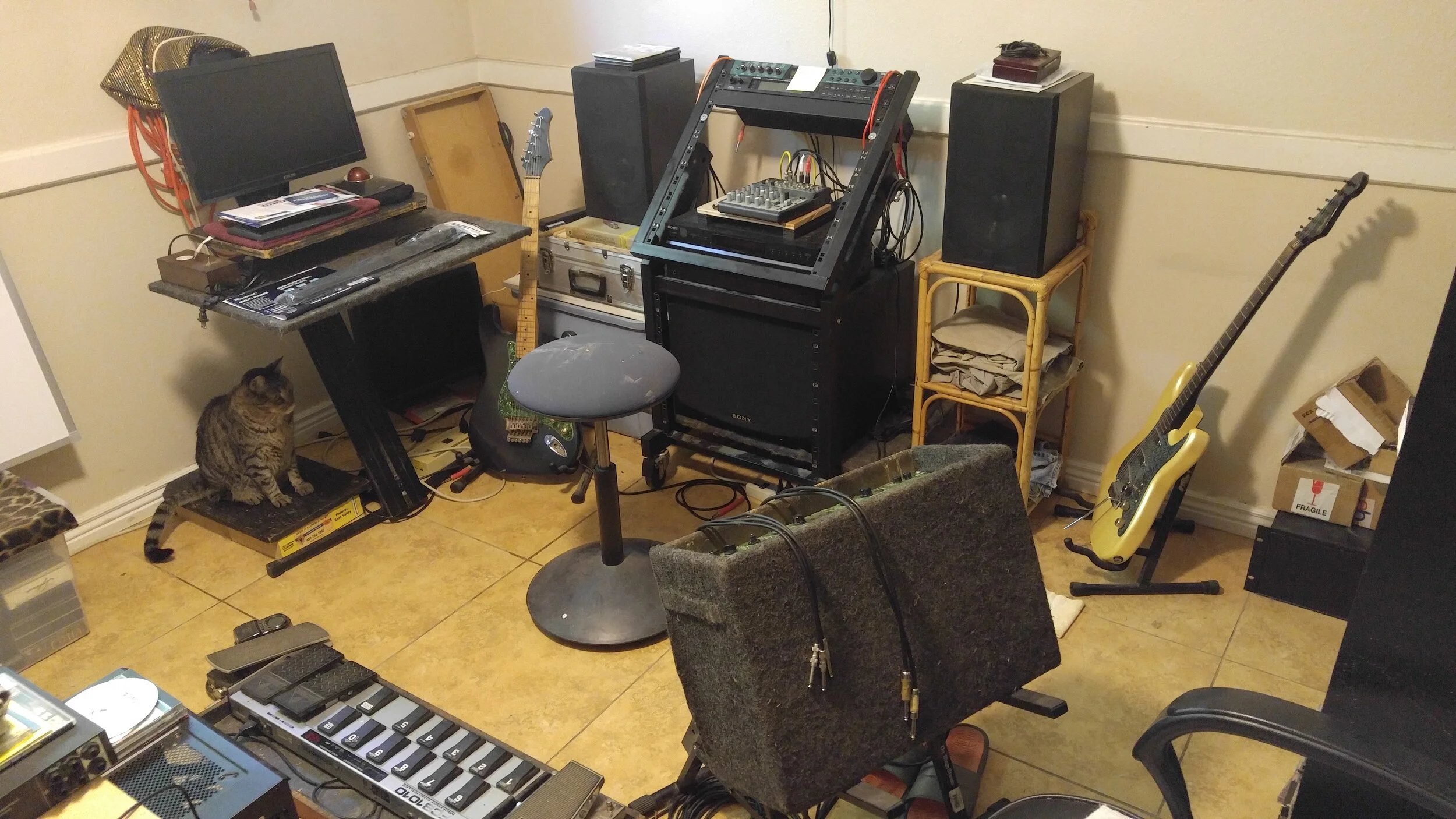 Upcoming live gig preparations . . .