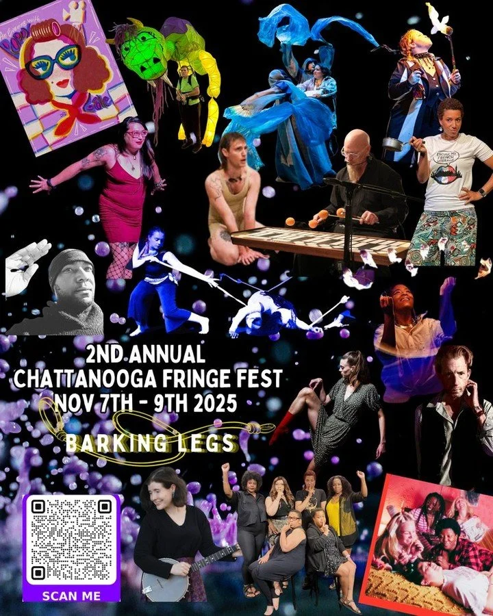 Enactor is coming to Chattanooga Fringe Festival!! I'm thrilled to revisit this reflective double-bill at a Fringe festival that's close to home! Join the festival in early-November, and let's consider the struggle, complexity, and animalism that com