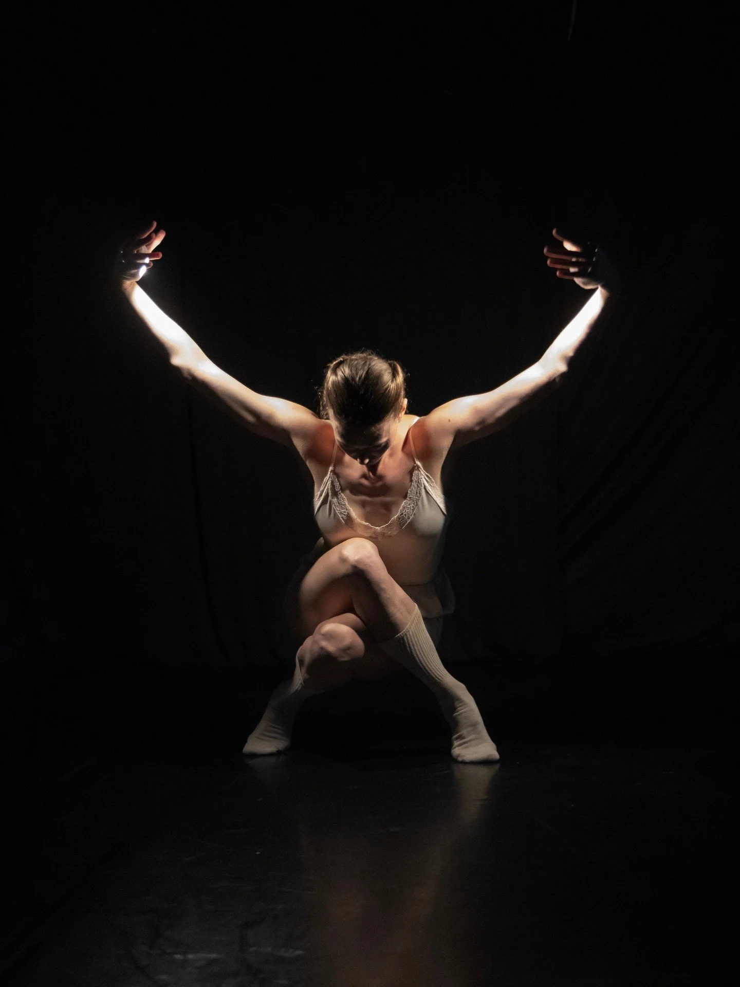 The original score, film, and new sections of choreography are slowly emerging, and it's engaging to see how all of these works reflect off of one another in a sort of distorted-kaleidoscopic way. I'm so grateful to be diving into SOLUS with composer