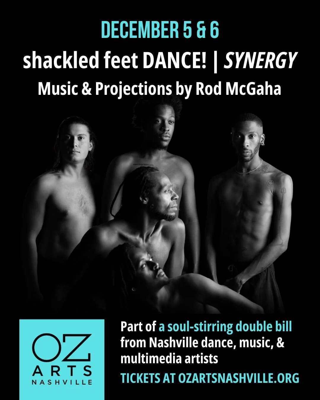 Focus on SYNERGY ⚡:
&quot;Celebrated choreographer and community icon Shabaz Ujima joins forces with long-time collaborator Thea Jones under the banner of shackled feet DANCE!, creating a new work entitled SYNERGY. Featuring a stunning group of dance