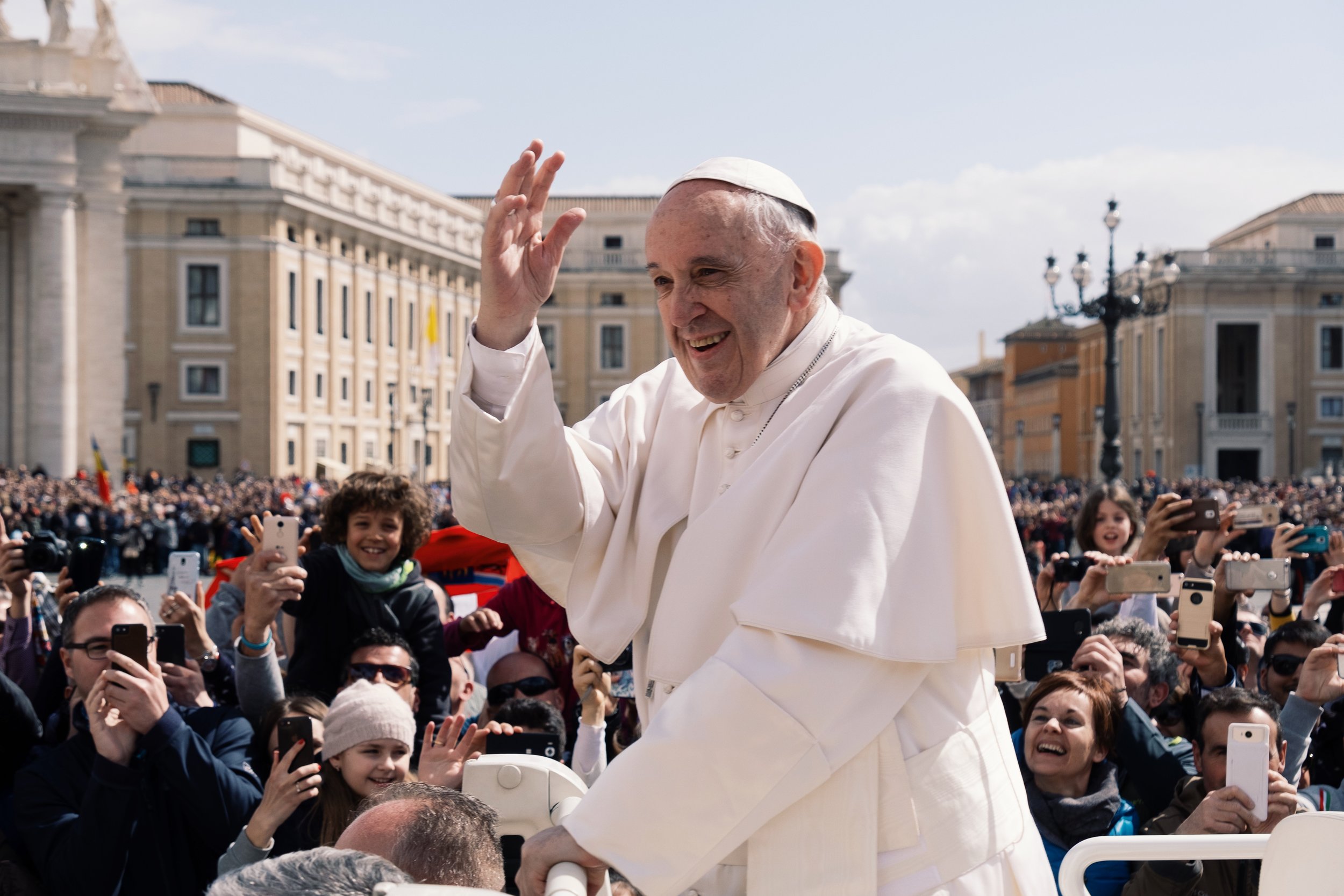 What did Pope Francis say about civil unions?
