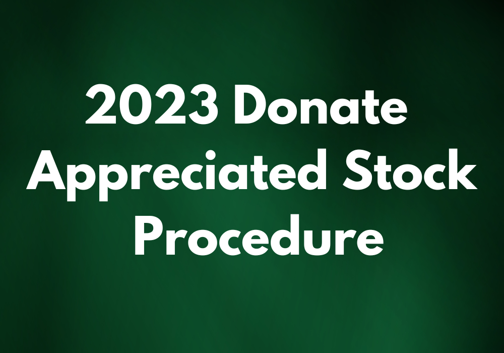 Donate Appreciated Stock To St. Bernadette