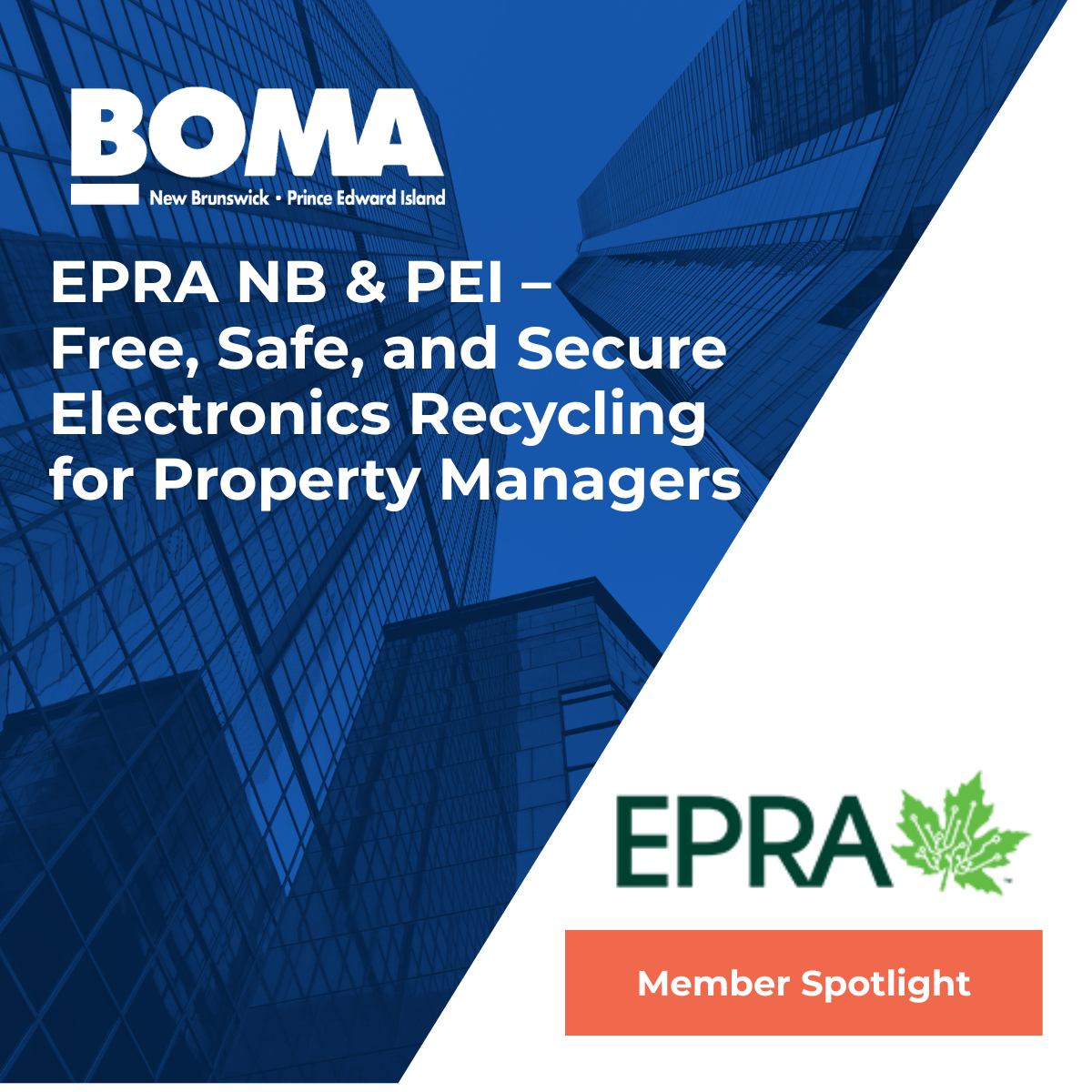 EPRA NB &amp; PEI – Free, Safe, and Secure Electronics Recycling for Property Managers