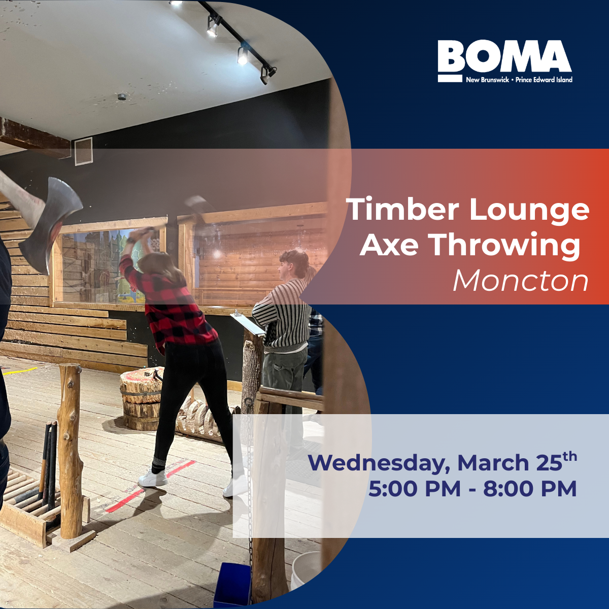 Timber Lounge Axe Throwing, Moncton