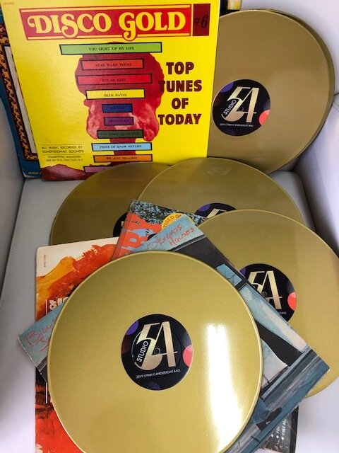 Miltown Signs and Graphics- gold records- 3D props-looks real.jpg