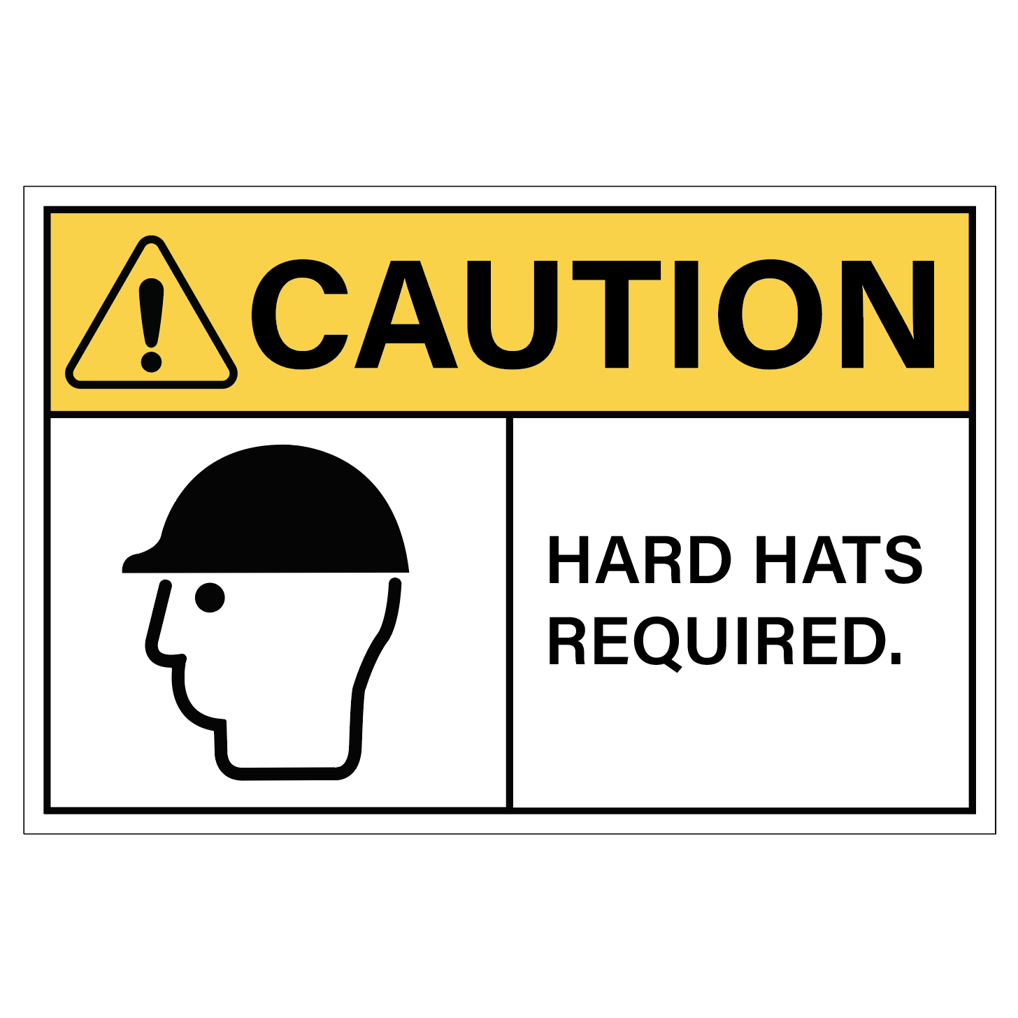 Hard Hats Required