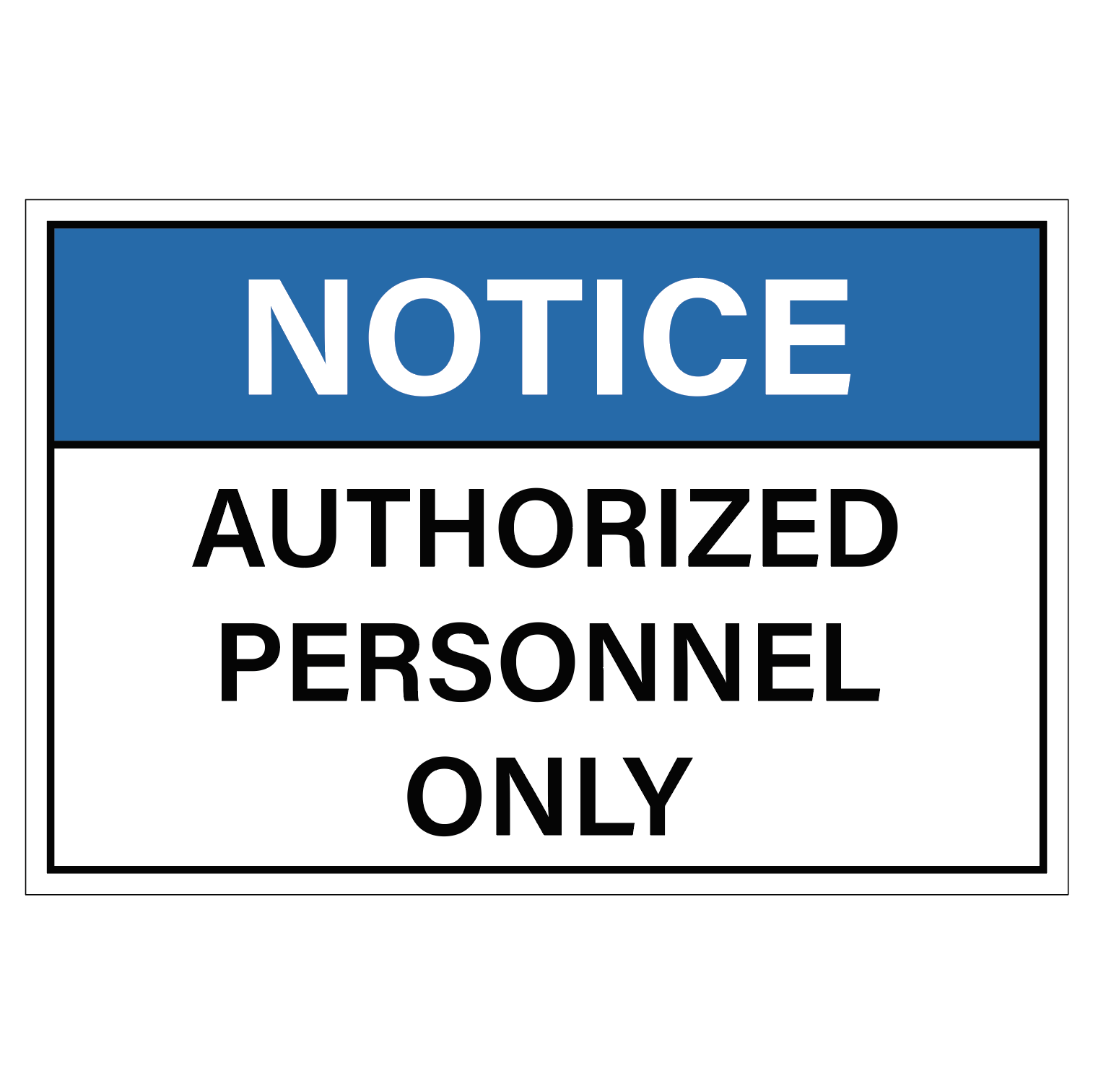 Authorized Personnel Only