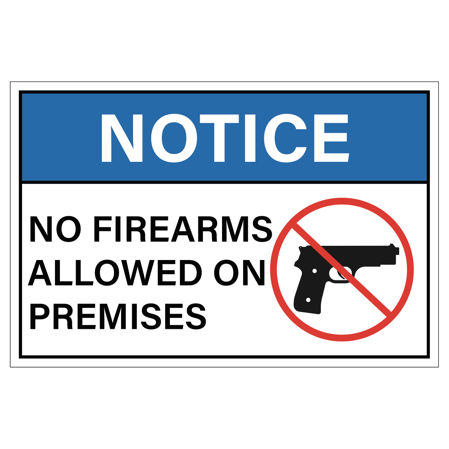 No Firearms Allowed