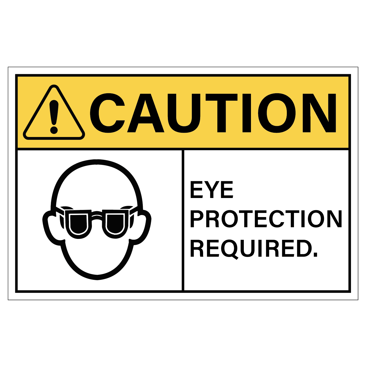 MIL001EP - Caution Eye Protection Required.png