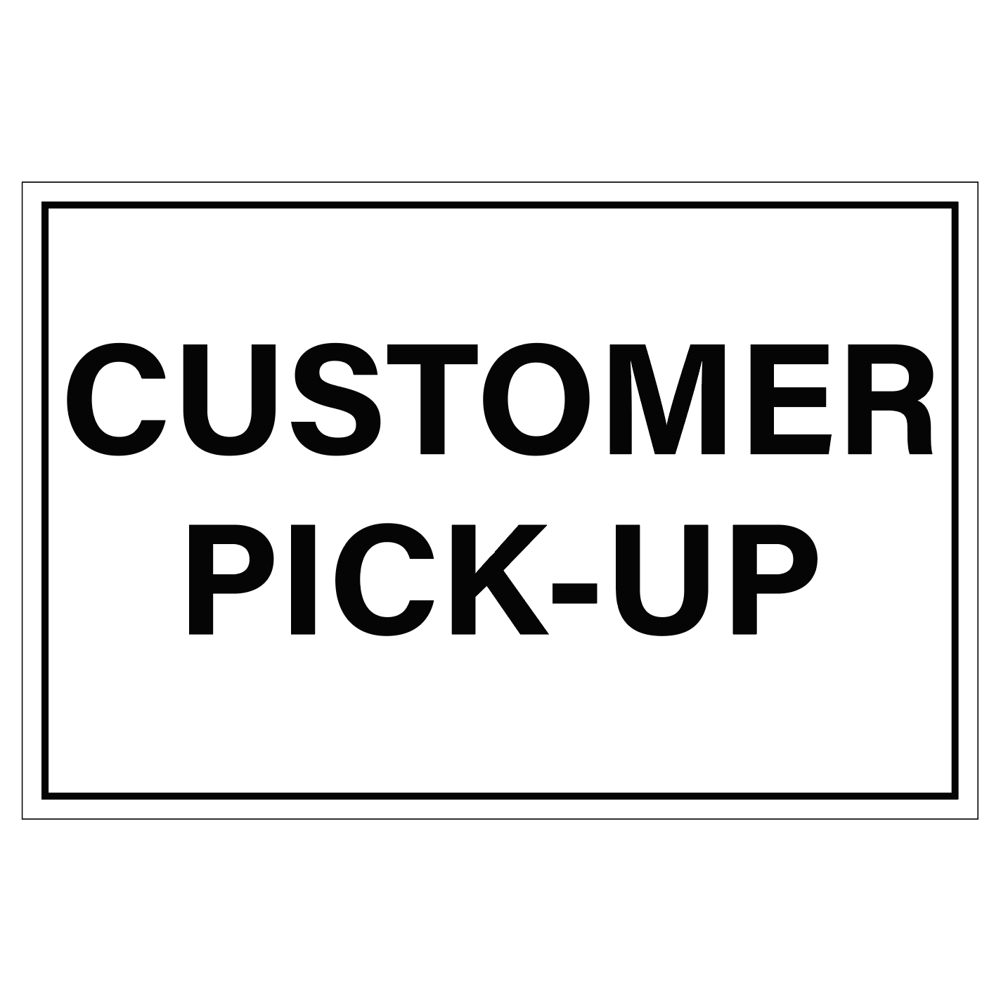 Customer Pick Up