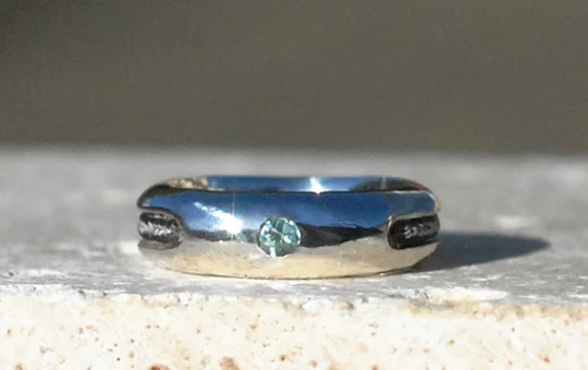 horsehair ring gemstone