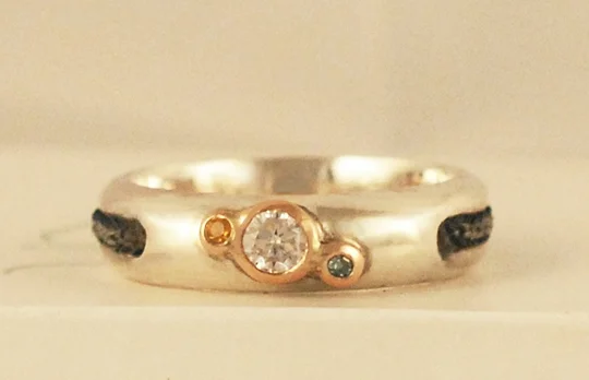 horsehair ring gemstones