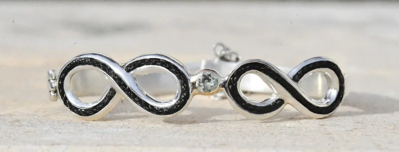 horsehair bangle infinity