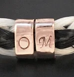 Letter Beads for Bracelets in Silver or 9ct Gold