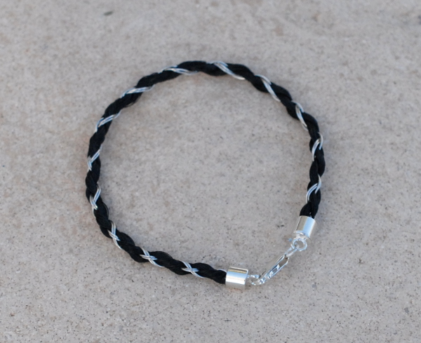 4 Weave Bracelet & Wire in Silver or 9ct Gold