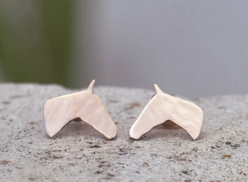 Custom Horse Earrings in Silver or 9ct Gold