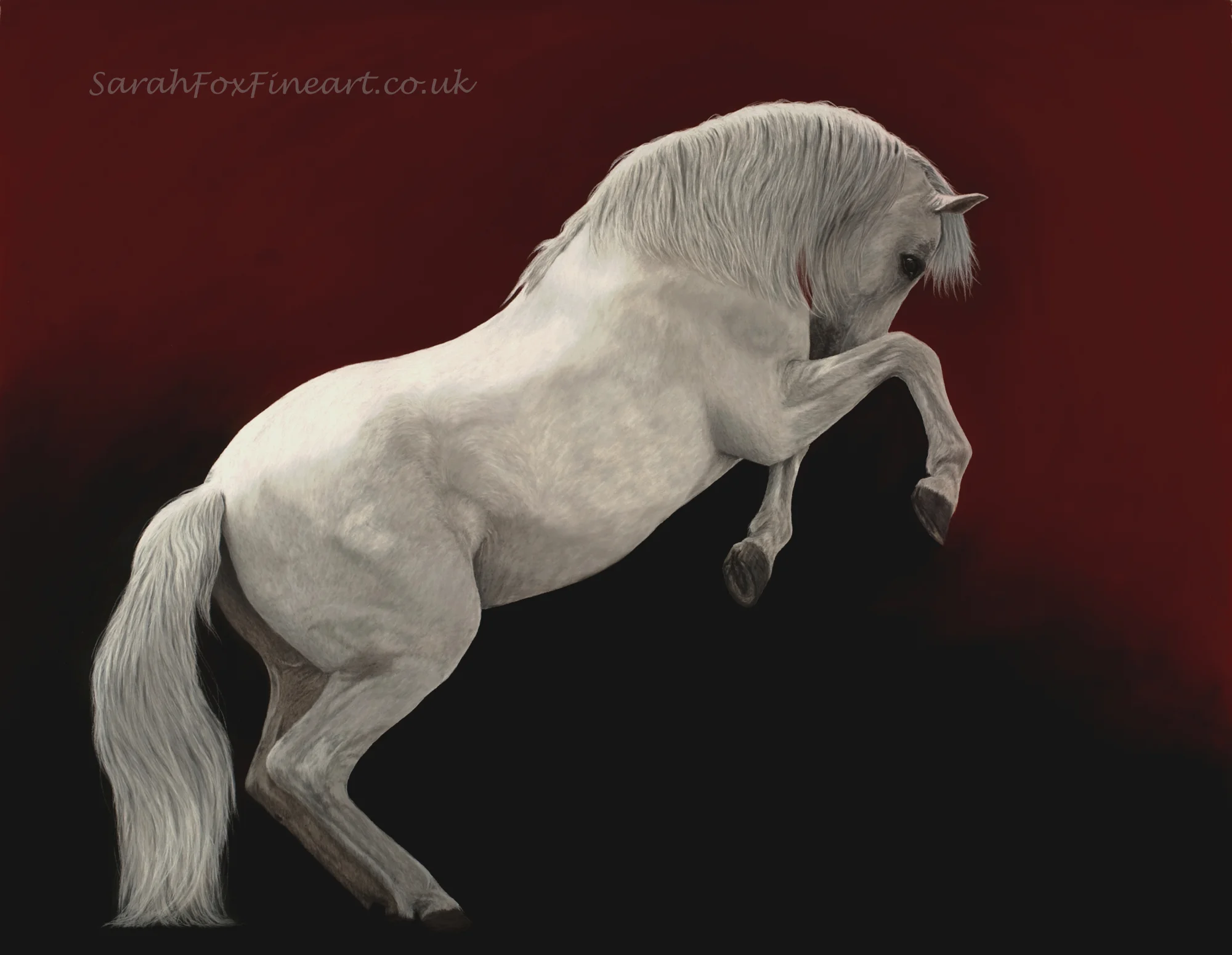 Spanish Horse Painting- ON SALE