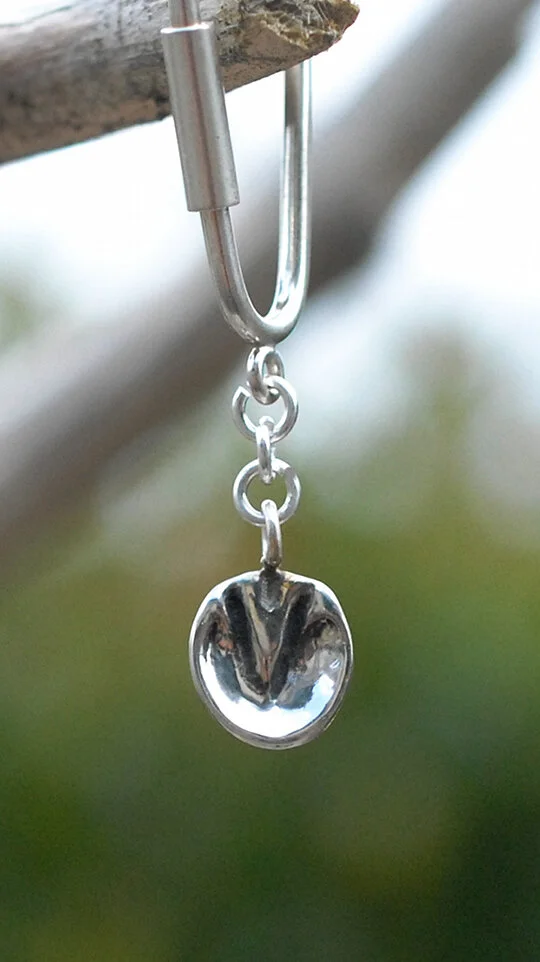 horse hoof keyring