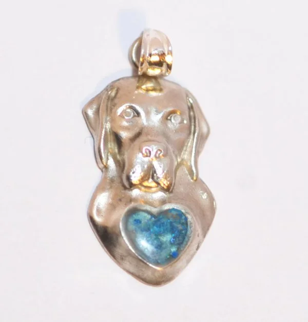 Dog  Pendant in Silver or 9ct Gold