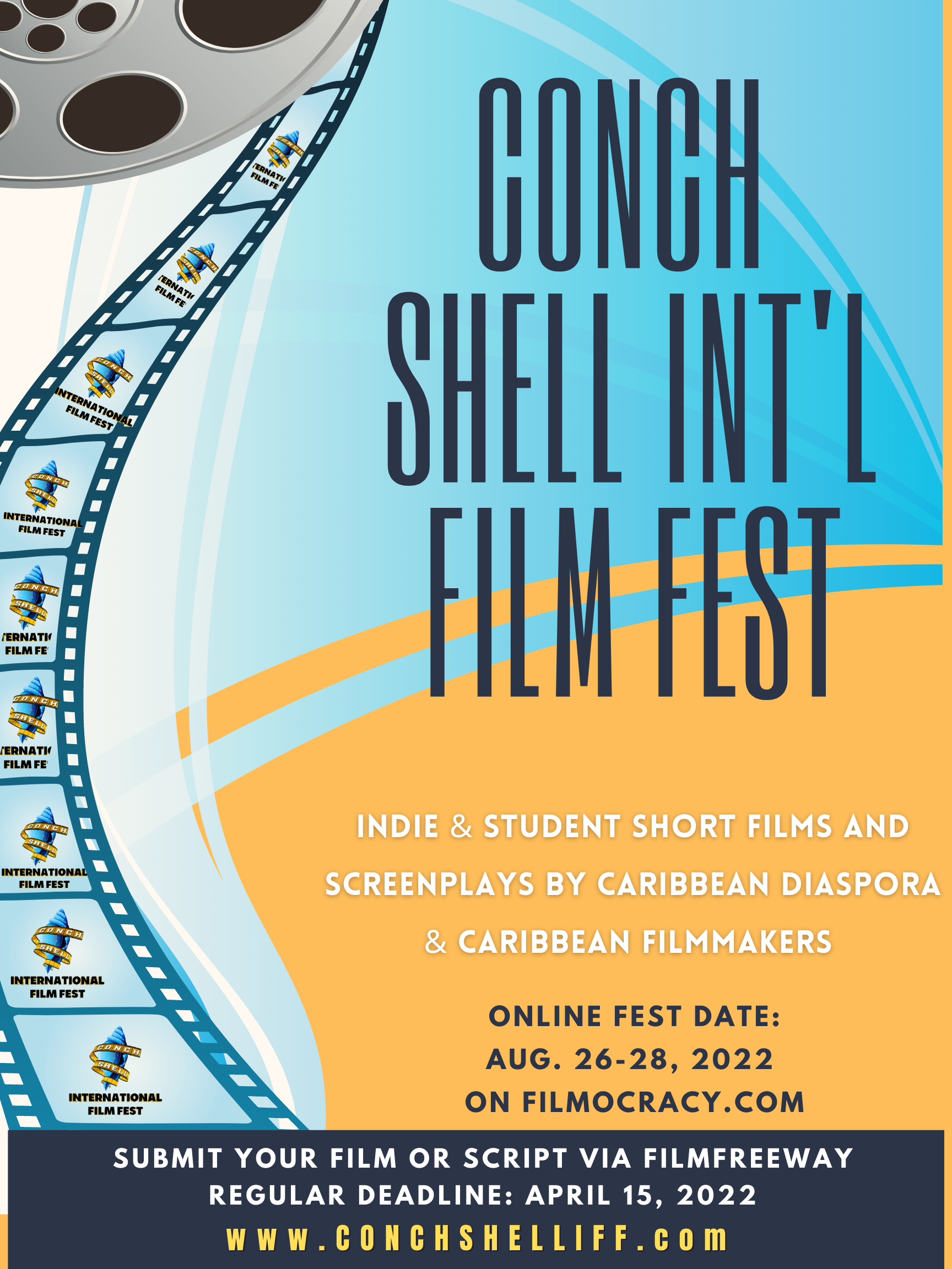 The Conch Shell International Film Festival 2022 Welcomes Submissions From Caribbean and Caribbean Diaspora Creatives