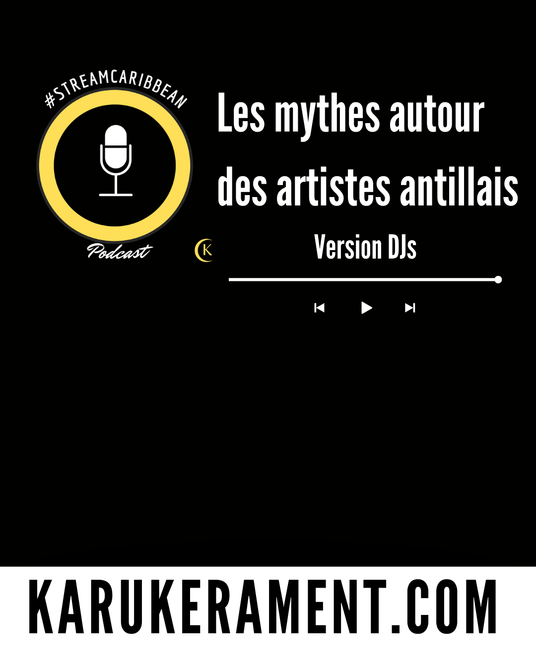 #streamcaribbean - Les mythes autour des artistes antillais - édition DJ