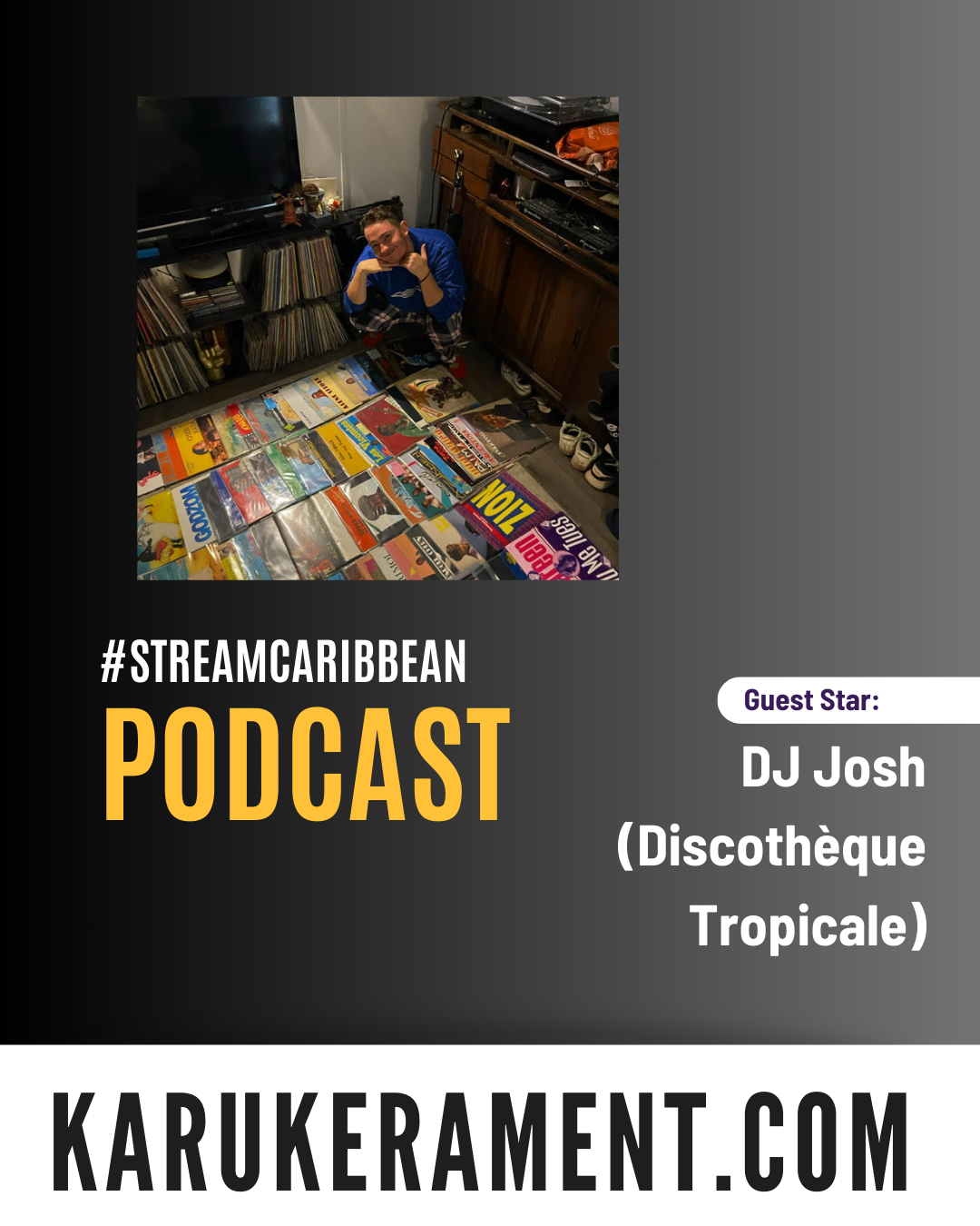 #streamcaribbean with DJ Josh (Discothèque Tropicale) episode artwork