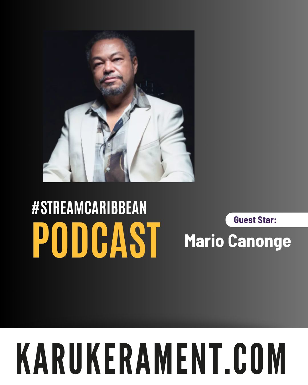 #streamcaribbean avec Mario Canonge